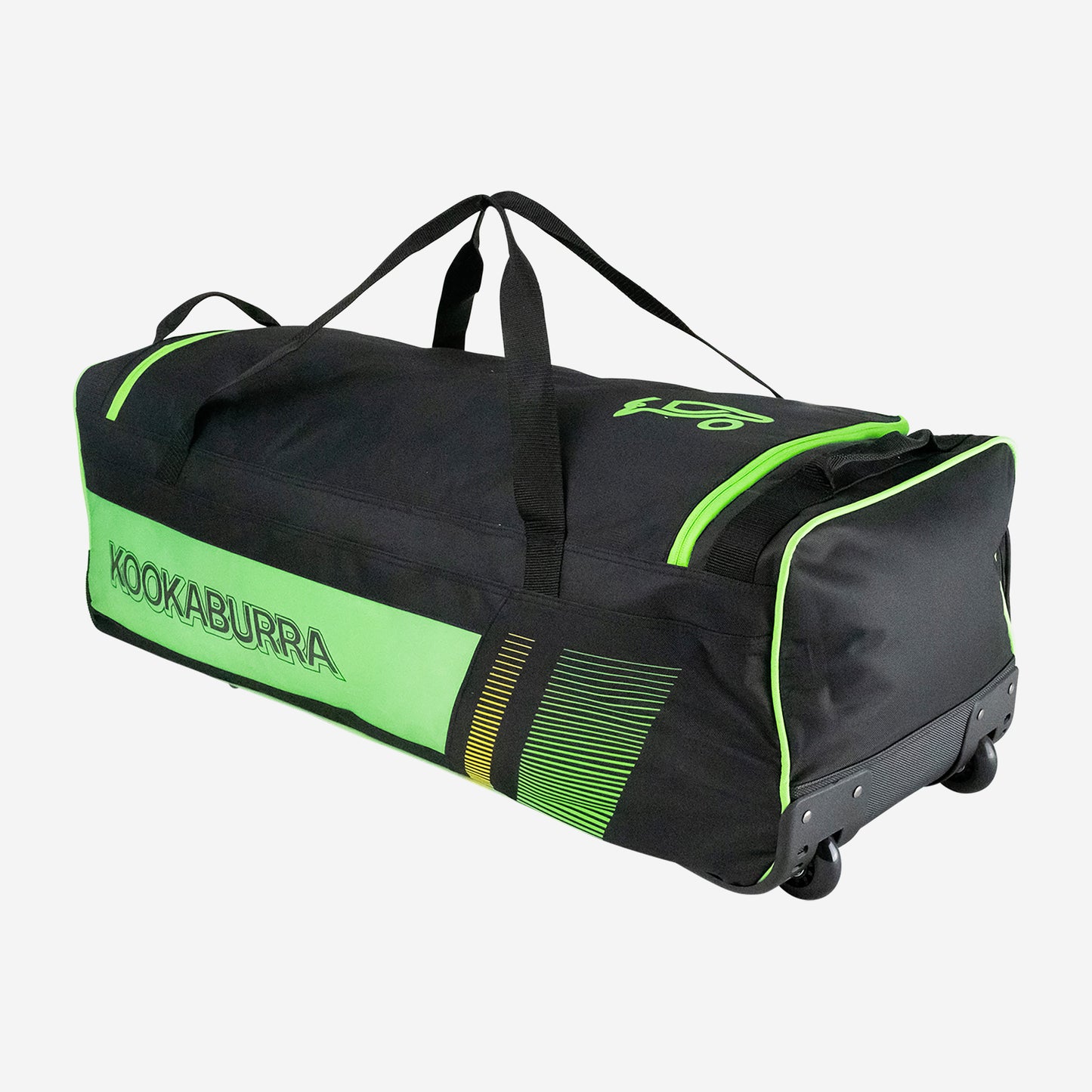 4500 Wheelie Bag - Black/Neon Green
