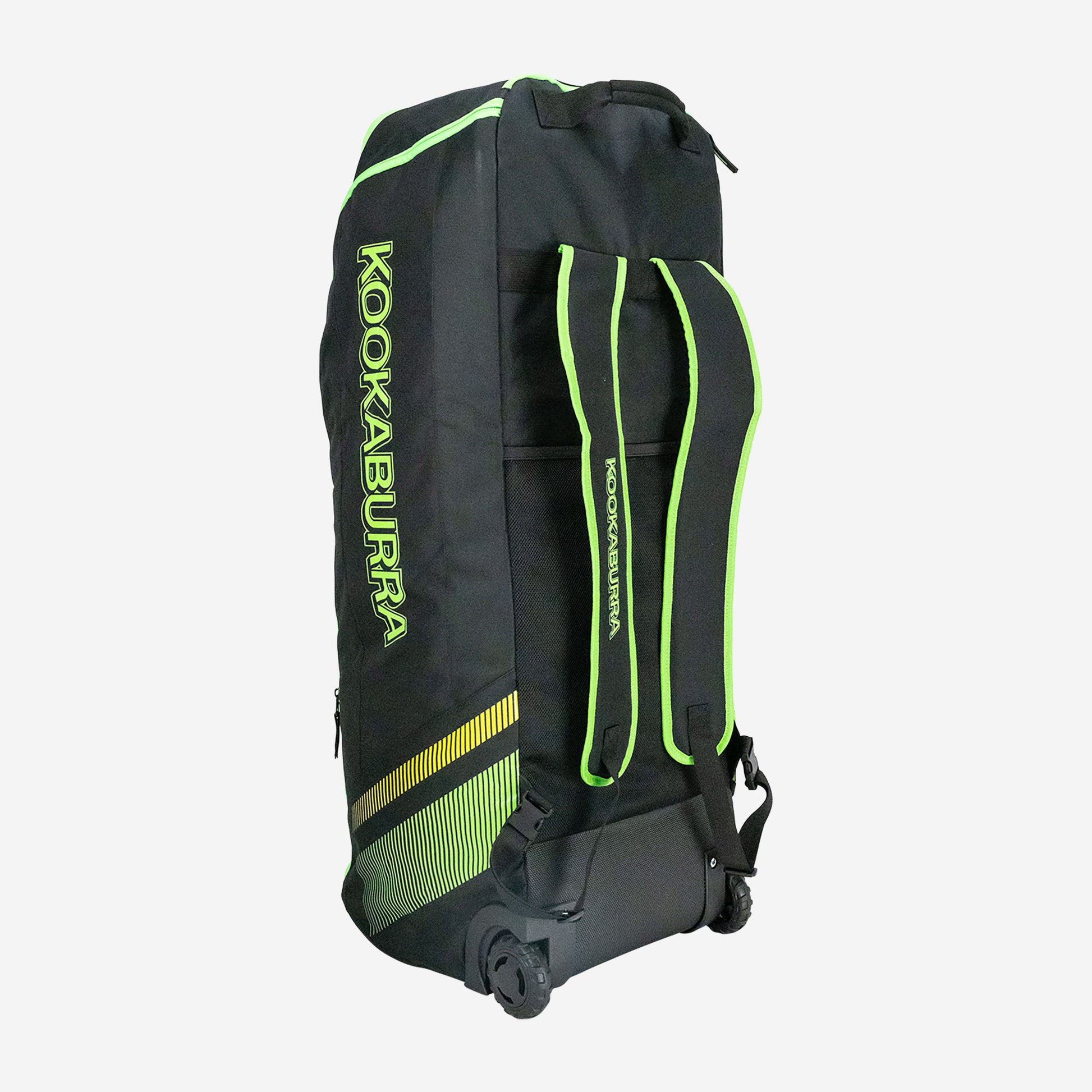 wd2000 Wheelie Duffle Bag - Black/Neon Green