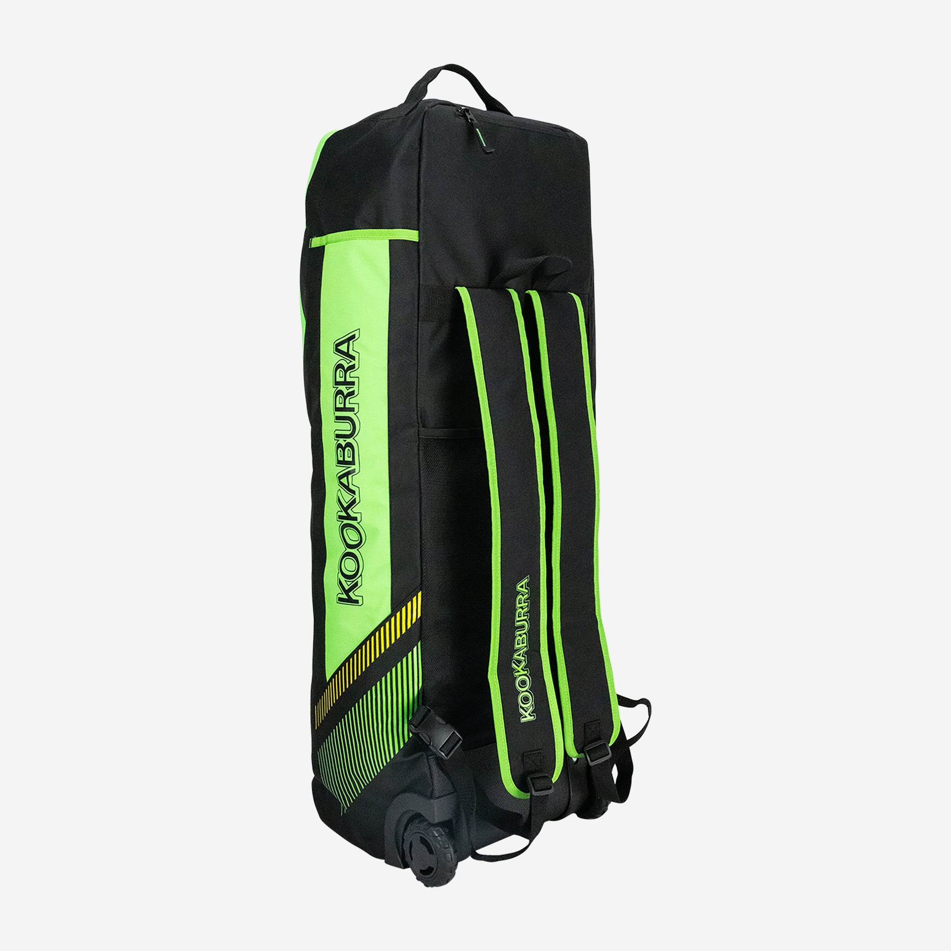 wd5000 Wheelie Duffle Bag - Black/Neon Green